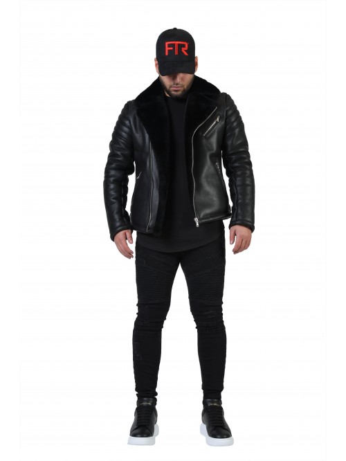 E-117 Black Shearling