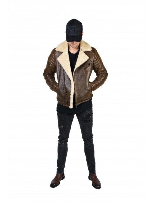 E-117 Brown Shearling
