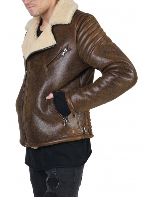 E-117 Brown Shearling